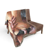 ANONYMOUS #1 Woven Blanket bY CULTUREEDIT