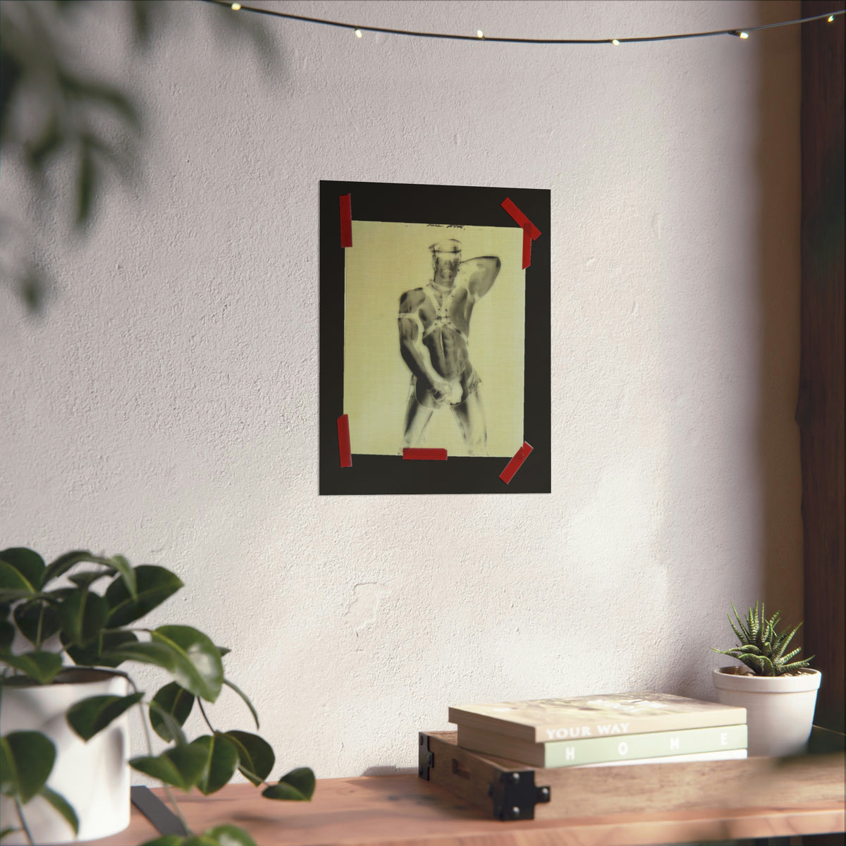 90S VINTAGE GAY PORN TRANSPARENCY Matte Vertical Poster #2