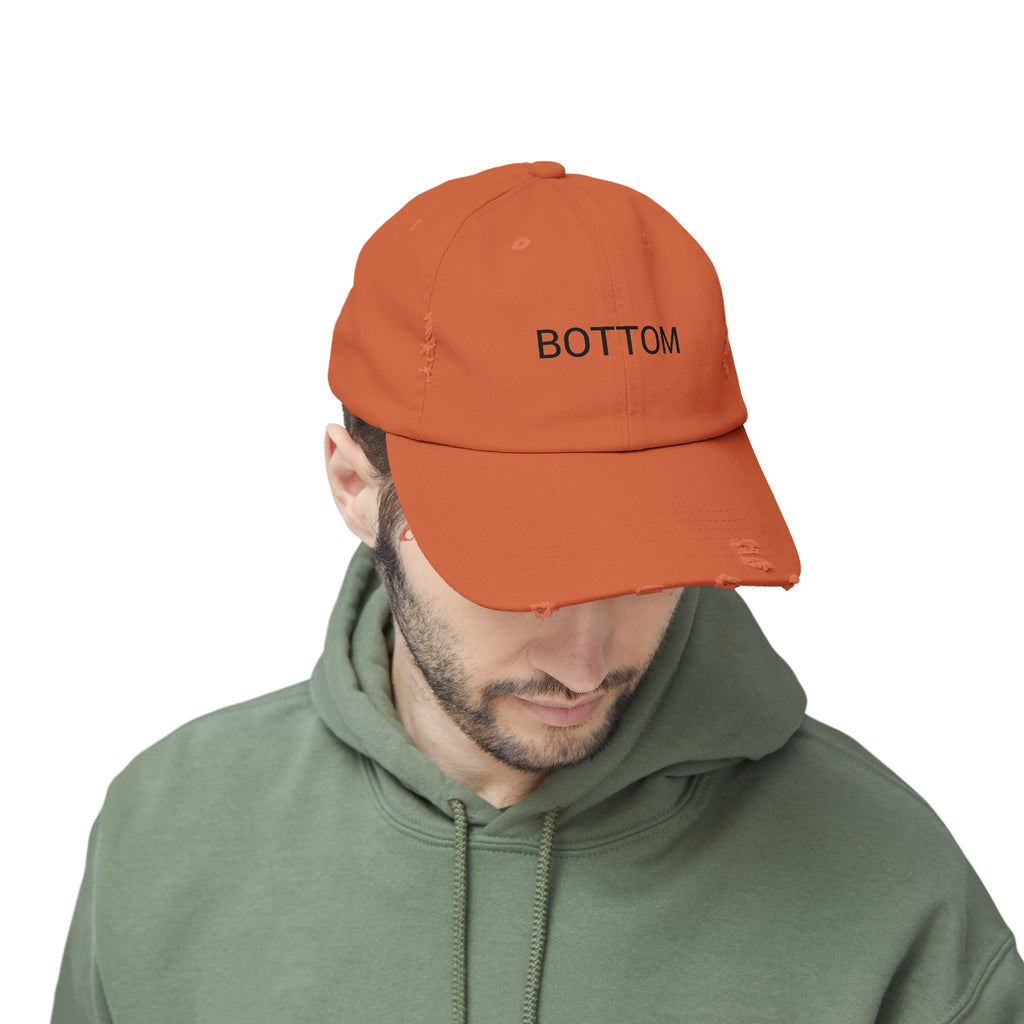 BOTTOM Distressed Cap in 6 colors