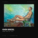 Khen Brezel, Green Chair #2, 2025