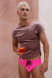 Modern Classic Swim Brief - Hot Pink