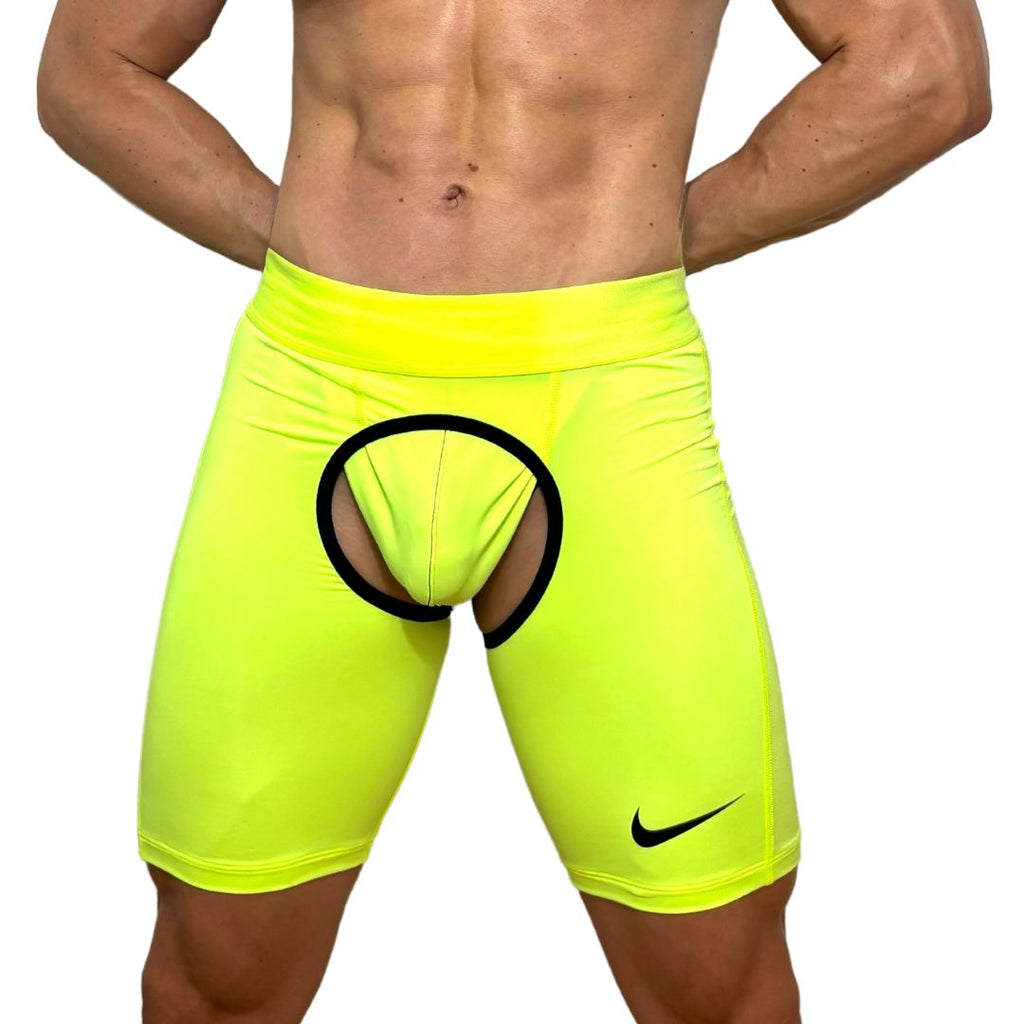 Nike Sport Neon Green Short Chaps By SNEAKERMASK