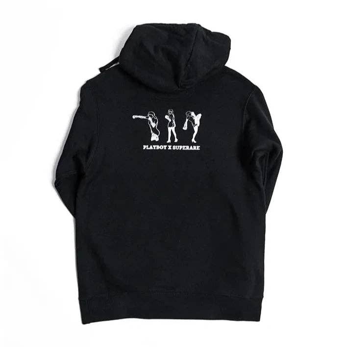 PLAYBOY Knockout Hoodie Black