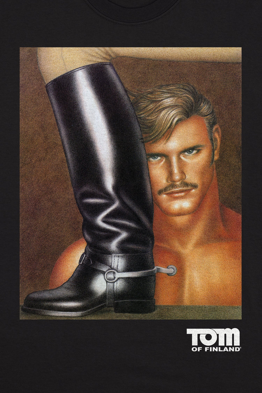 Tom of Finland Booty Boy Tee by Peachy Kings