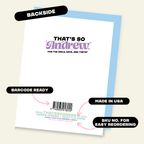 Gay Hockey Player Rivalry Heated Funny Birthday Card