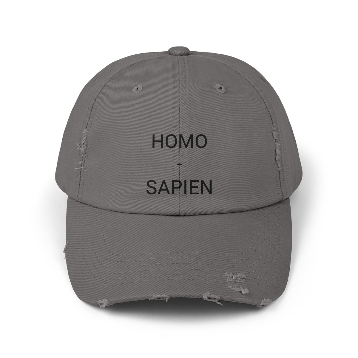HOMO-SAPIEN Distressed Cap in 6 colors