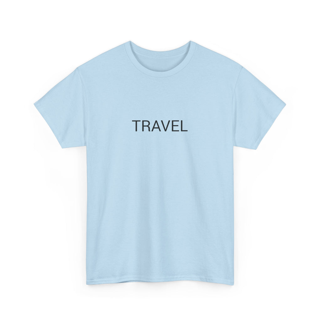 TRAVEL TEE BY CULTUREEDIT AVAILABLE IN 13 COLORS