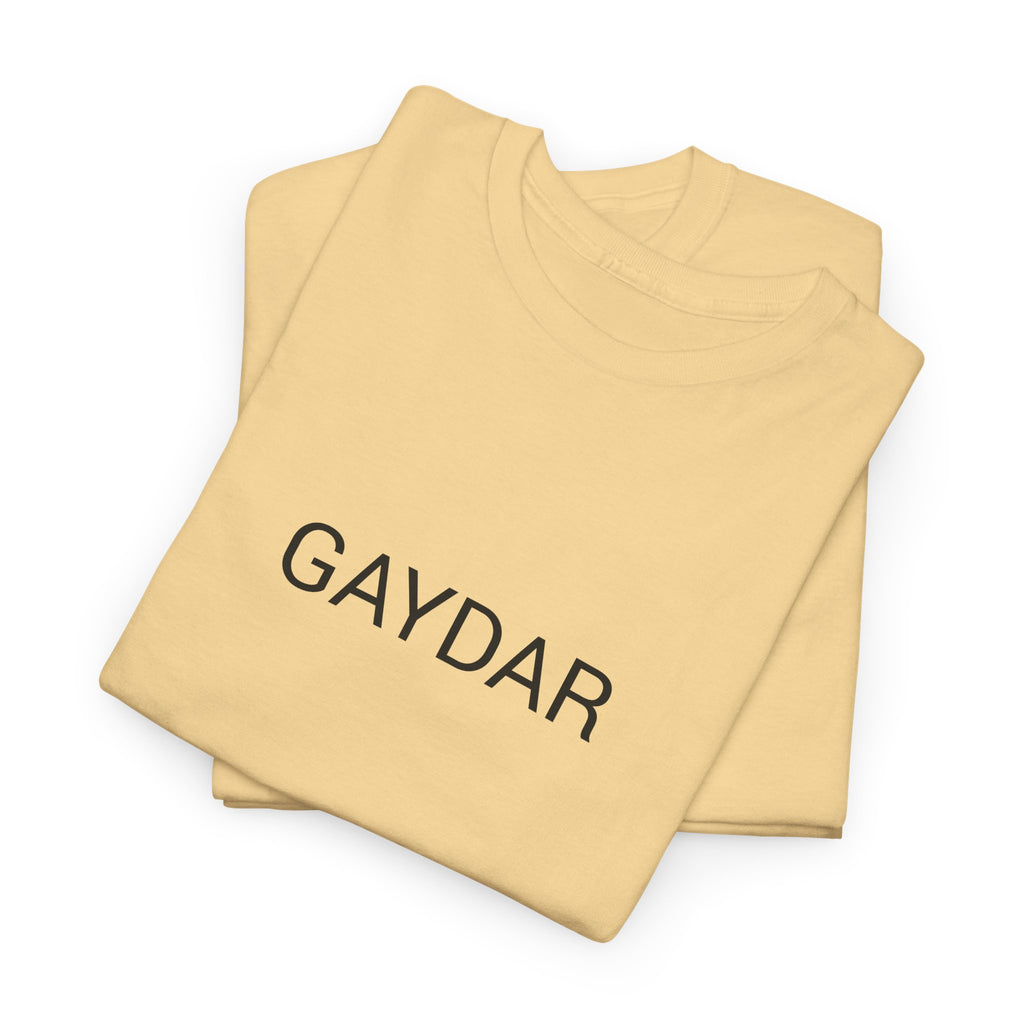 GAYDAR TEE BY CULTUREEDIT AVAILABLE IN 13 COLORS