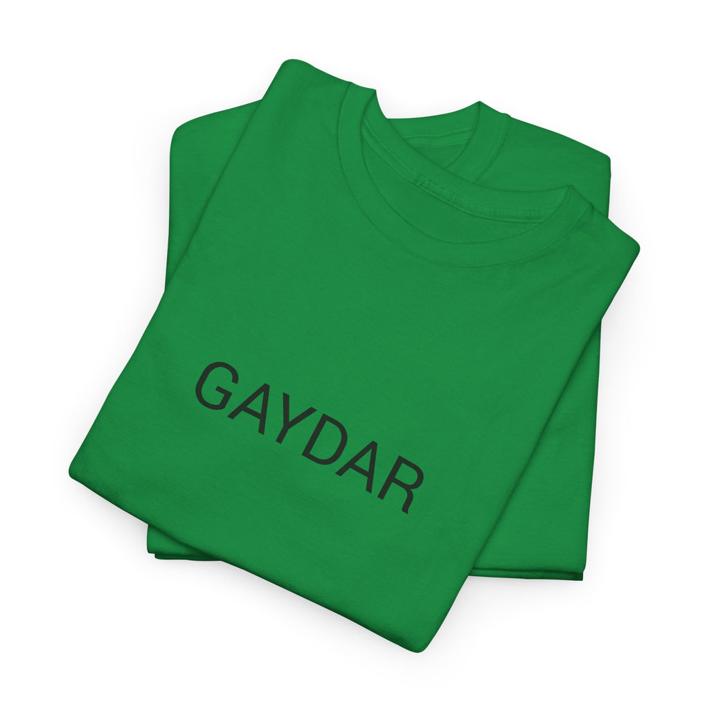 GAYDAR TEE BY CULTUREEDIT AVAILABLE IN 13 COLORS