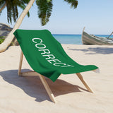 Correct Beach Towel by CULTUREEDIT