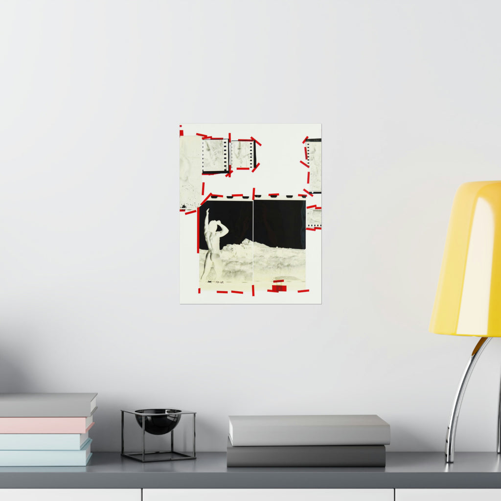 90S VINTAGE GAY PORN TRANSPARENCY Matte Vertical Poster #8