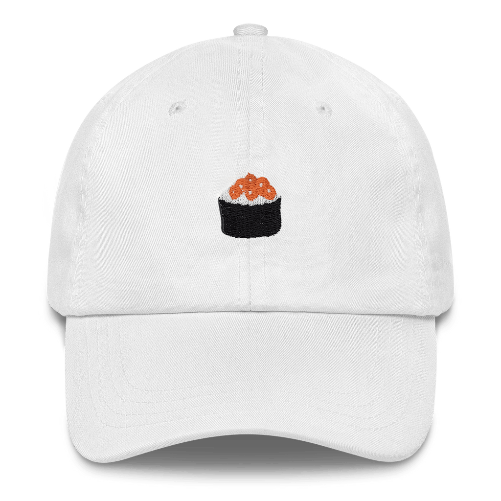 Salmon Roe Sushi Embroidered Hat