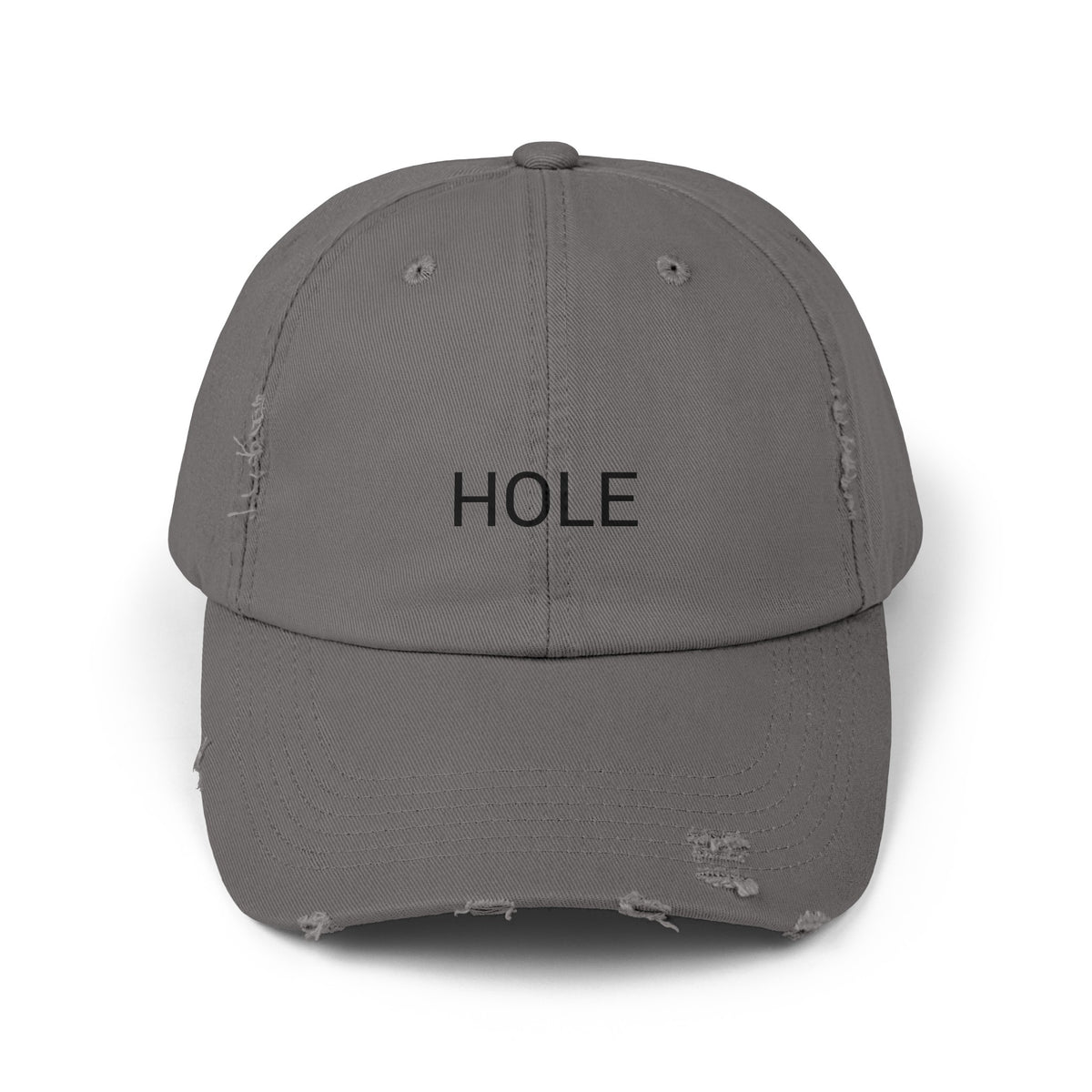 HOLE Distressed Cap in 6 colors