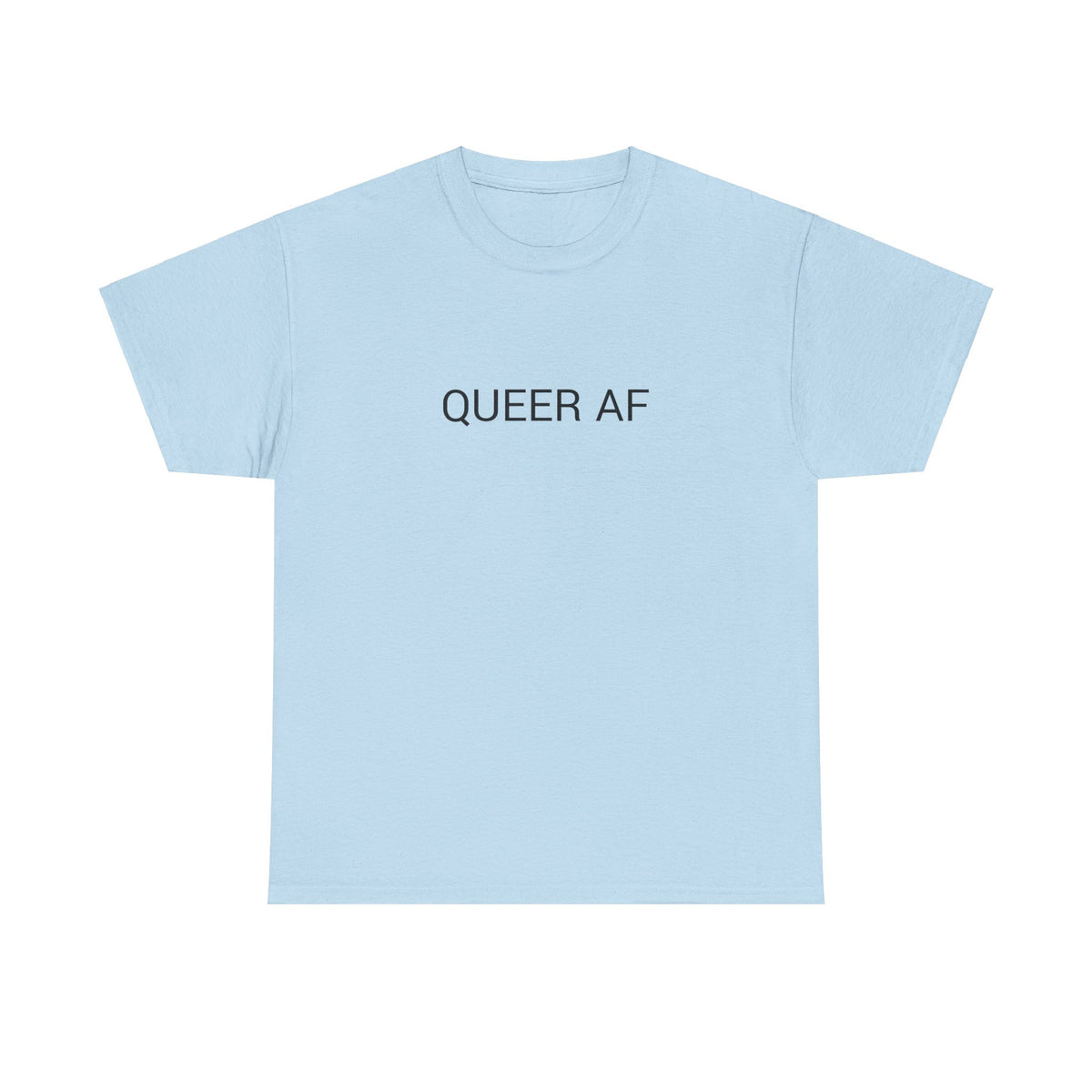 QUEER AF TEE BY CULTUREEDIT AVAILABLE IN 13 COLORS