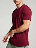 The Actor T-shirt by BDXY in Burgundy
