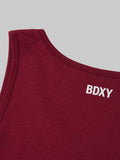 The Stunt Vest by BDXY in burgundy