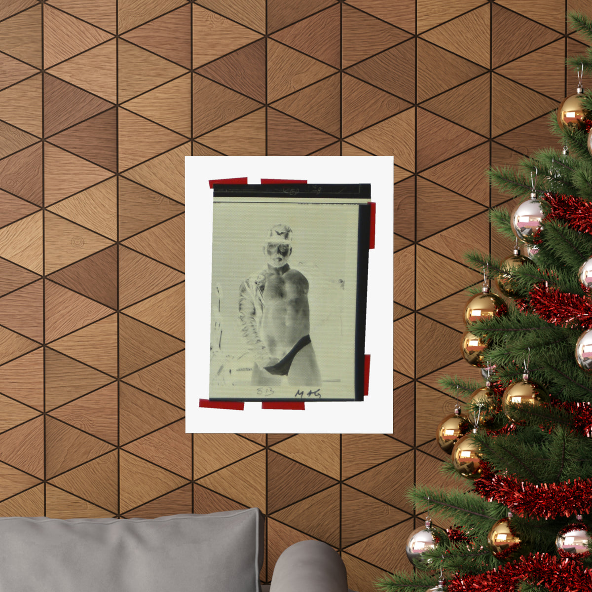 90S VINTAGE GAY PORN TRANSPARENCY Matte Vertical Poster #15