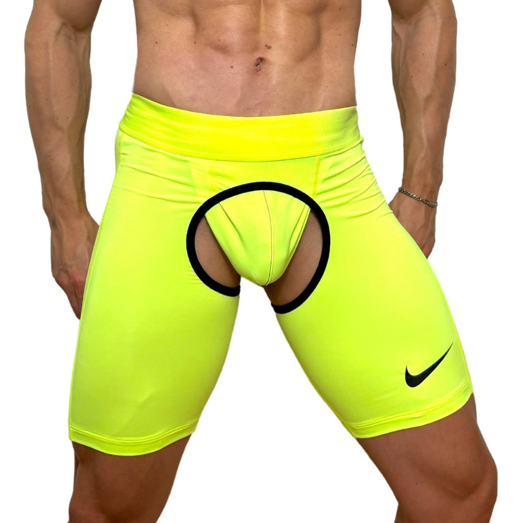 Nike Sport Neon Green Short Chaps By SNEAKERMASK