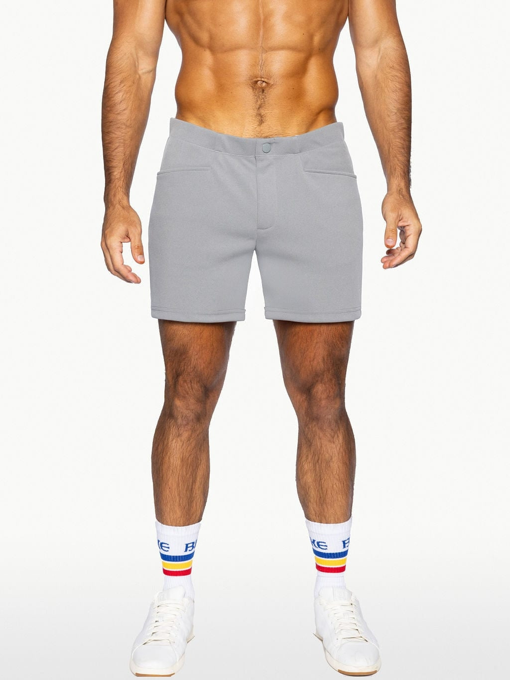 BIKE Coaches Short 5" Inseam - Grey