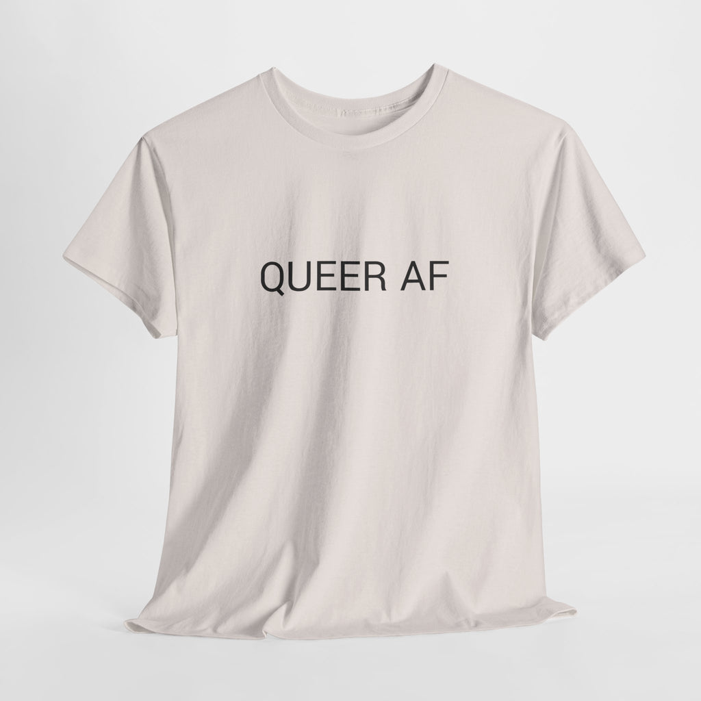 QUEER AF TEE BY CULTUREEDIT AVAILABLE IN 13 COLORS