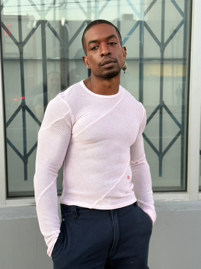 Eckhaus Latta Spiral Longsleeve Pheony