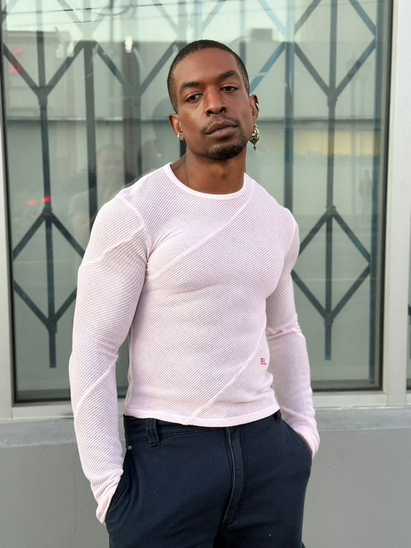 Eckhaus Latta Spiral Longsleeve Pheony