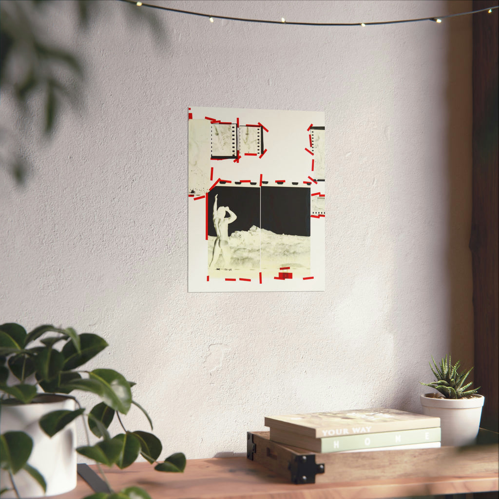 90S VINTAGE GAY PORN TRANSPARENCY Matte Vertical Poster #8