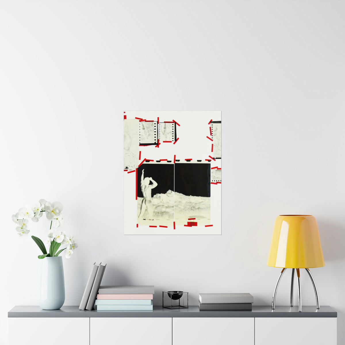 90S VINTAGE GAY PORN TRANSPARENCY Matte Vertical Poster #8