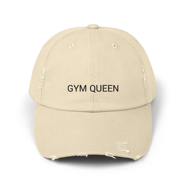 GYM QUEEN Distressed Cap in 6 colors