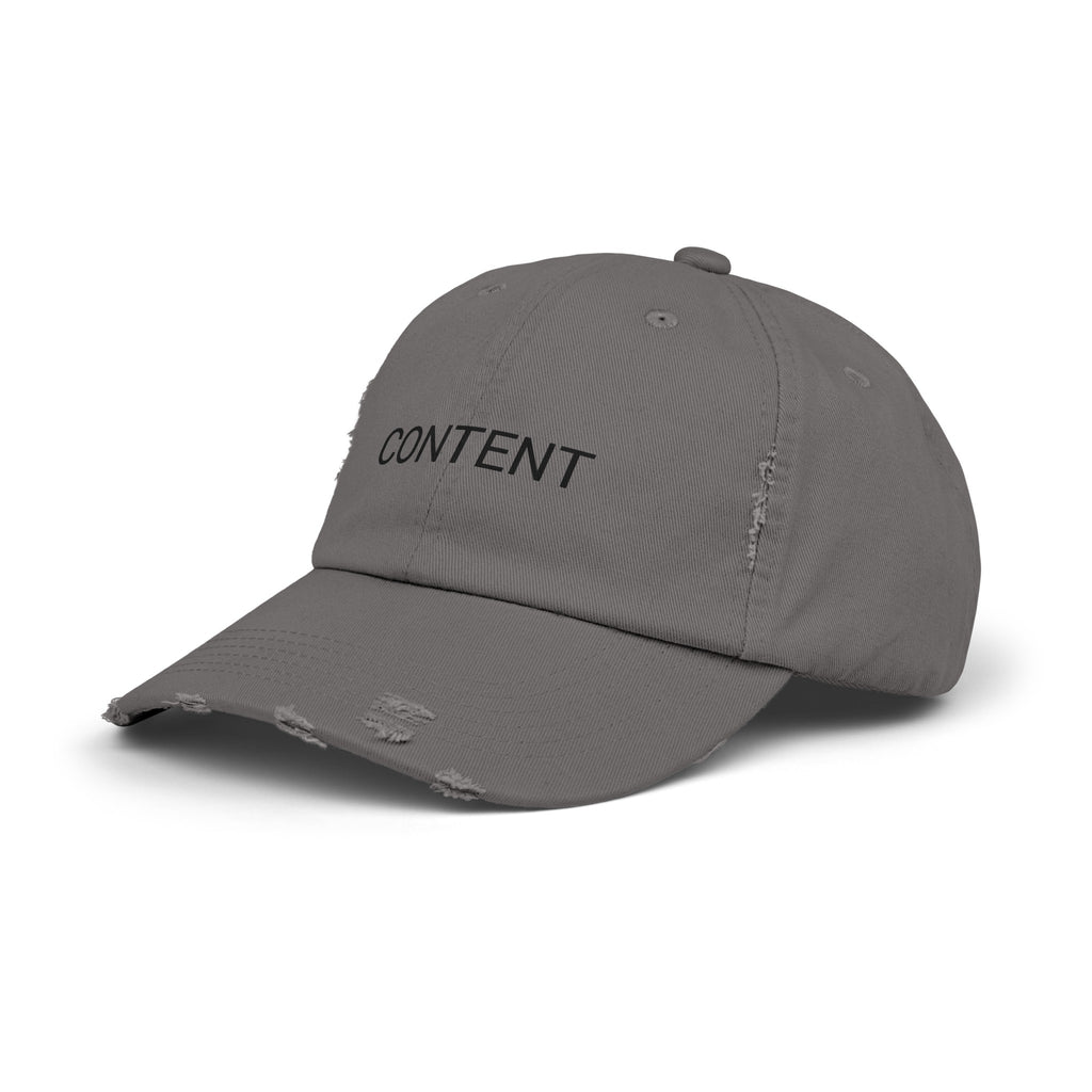 CONTENT Distressed Cap in 6 colors