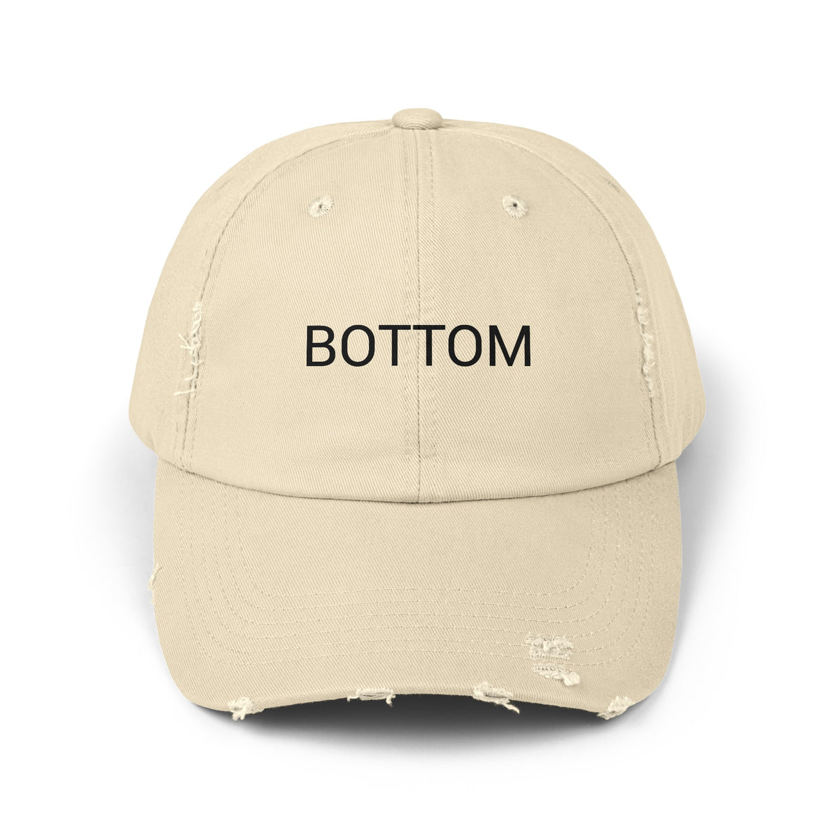 BOTTOM Distressed Cap in 6 colors