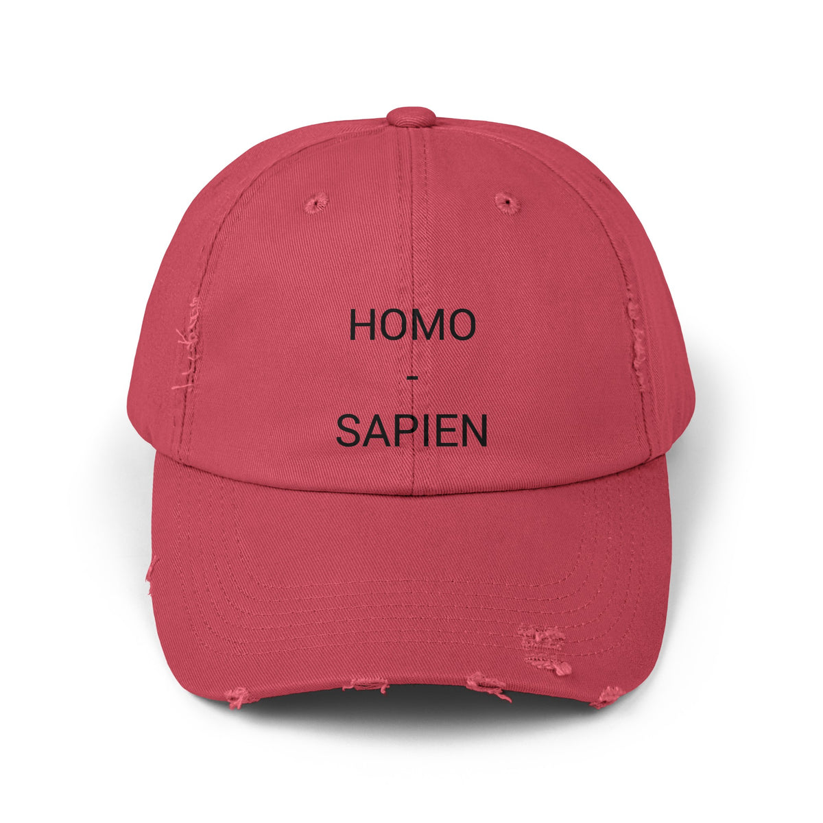 HOMO-SAPIEN Distressed Cap in 6 colors