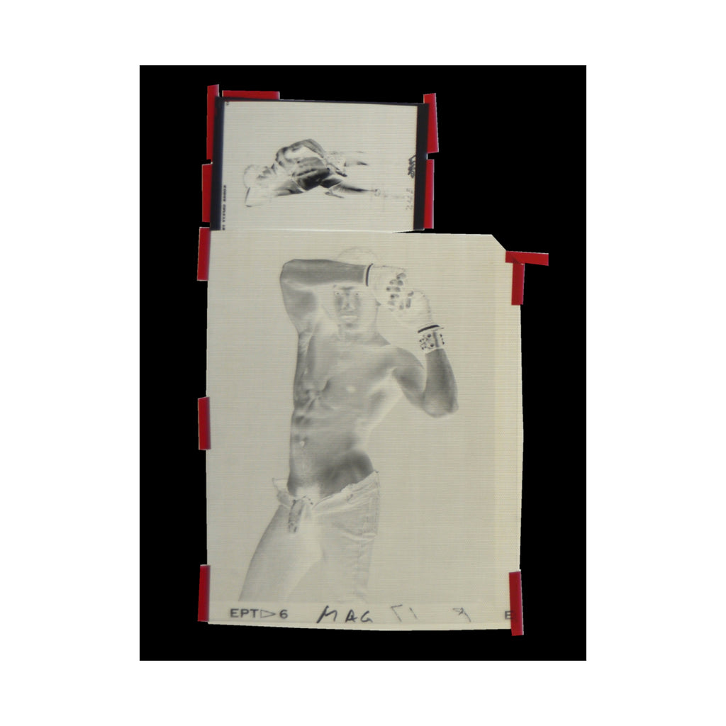 90S VINTAGE GAY PORN TRANSPARENCY Matte Vertical Poster #5