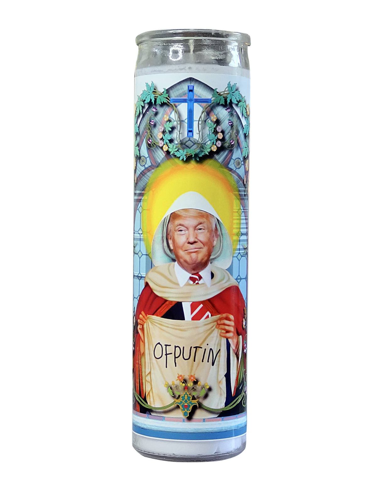 Donald Trump Handmaid's Tale Spoof Prayer Candle