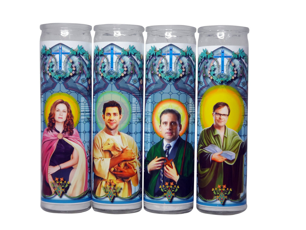 The Office Celebrity Prayer Candle Set