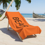 Bear Beach Towel by CULTUREEDIT