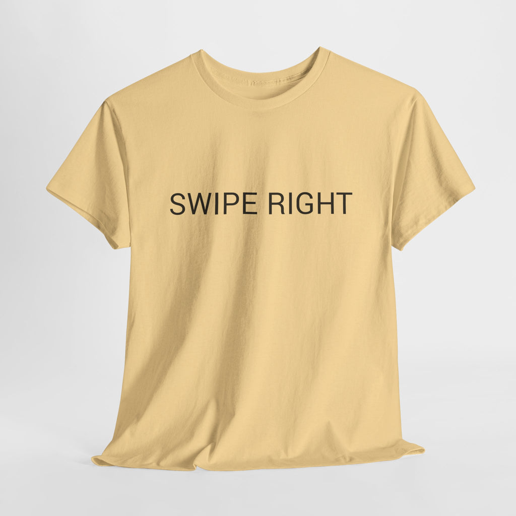 SWIPE RIGHT TEE BY CULTUREEDIT AVAILABLE IN 13 COLORS