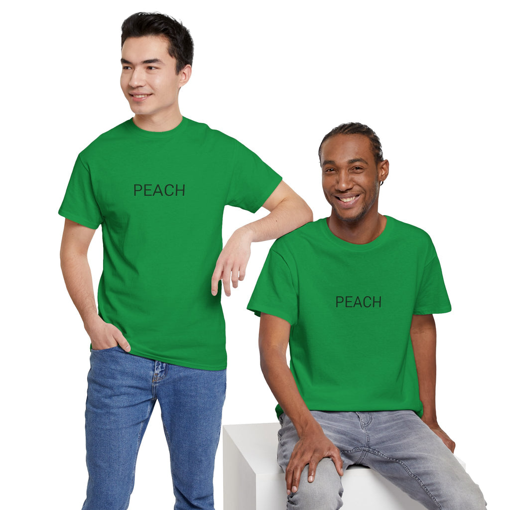 PEACH TEE BY CULTUREEDIT AVAILABLE IN 13 COLORS