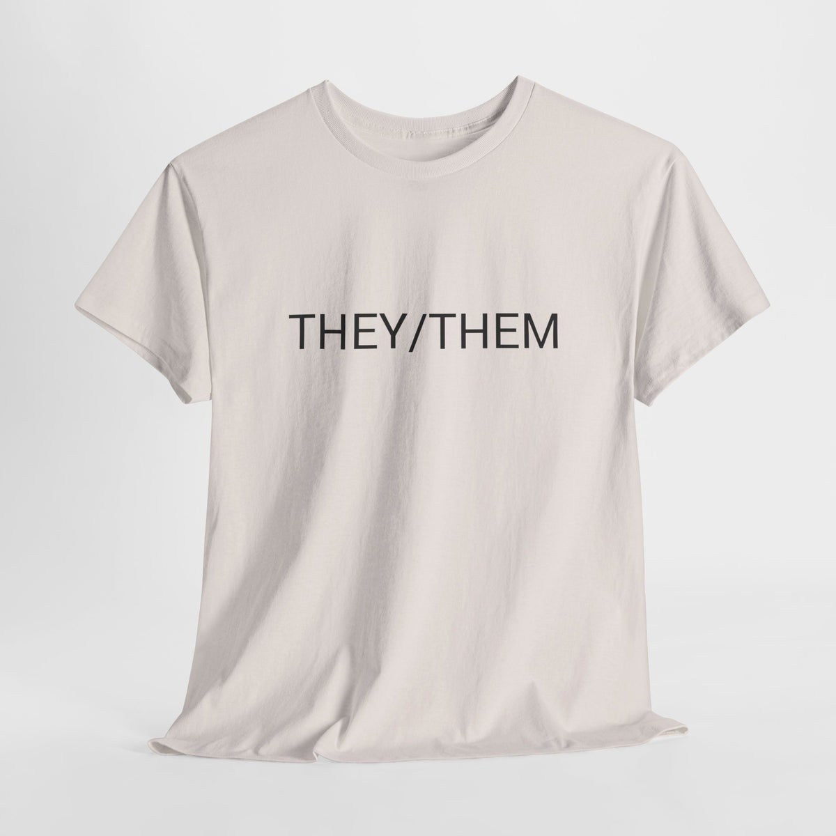 THEY/THEM TEE BY CULTUREEDIT AVAILABLE IN 13 COLORS