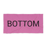 BOTTOM Beach Towel by CULTUREEDIT