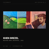 Khen Brezel, Waiting Room (Triptych), 2025