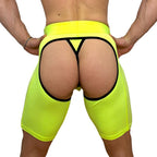 Nike Sport Neon Green Short Chaps By SNEAKERMASK