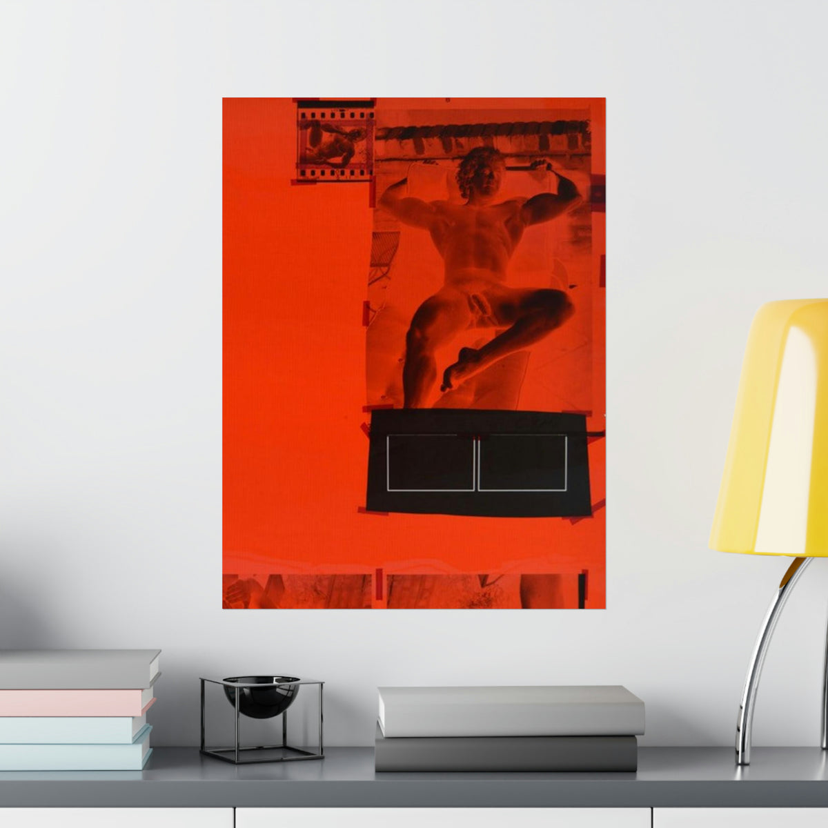 90S VINTAGE GAY PORN TRANSPARENCY Matte Vertical Poster #10