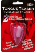 Tongue Teaser Silicone Oral Vibrator Magenta