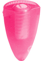 Tongue Teaser Silicone Oral Vibrator Magenta