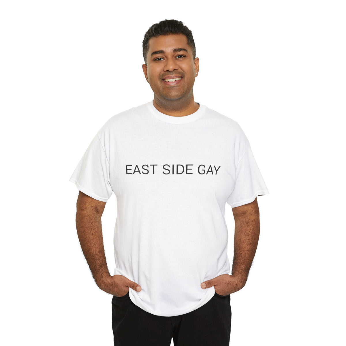 EAST SIDE GAY TEE BY CULTUREEDIT AVAILABLE IN 13 COLORS