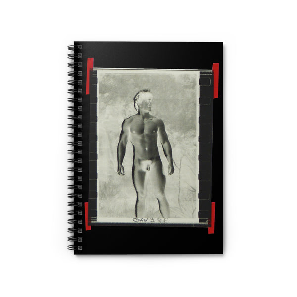 90S VINTAGE GAY PORN TRANSPARENCY Spiral Notebook - Ruled Line #2