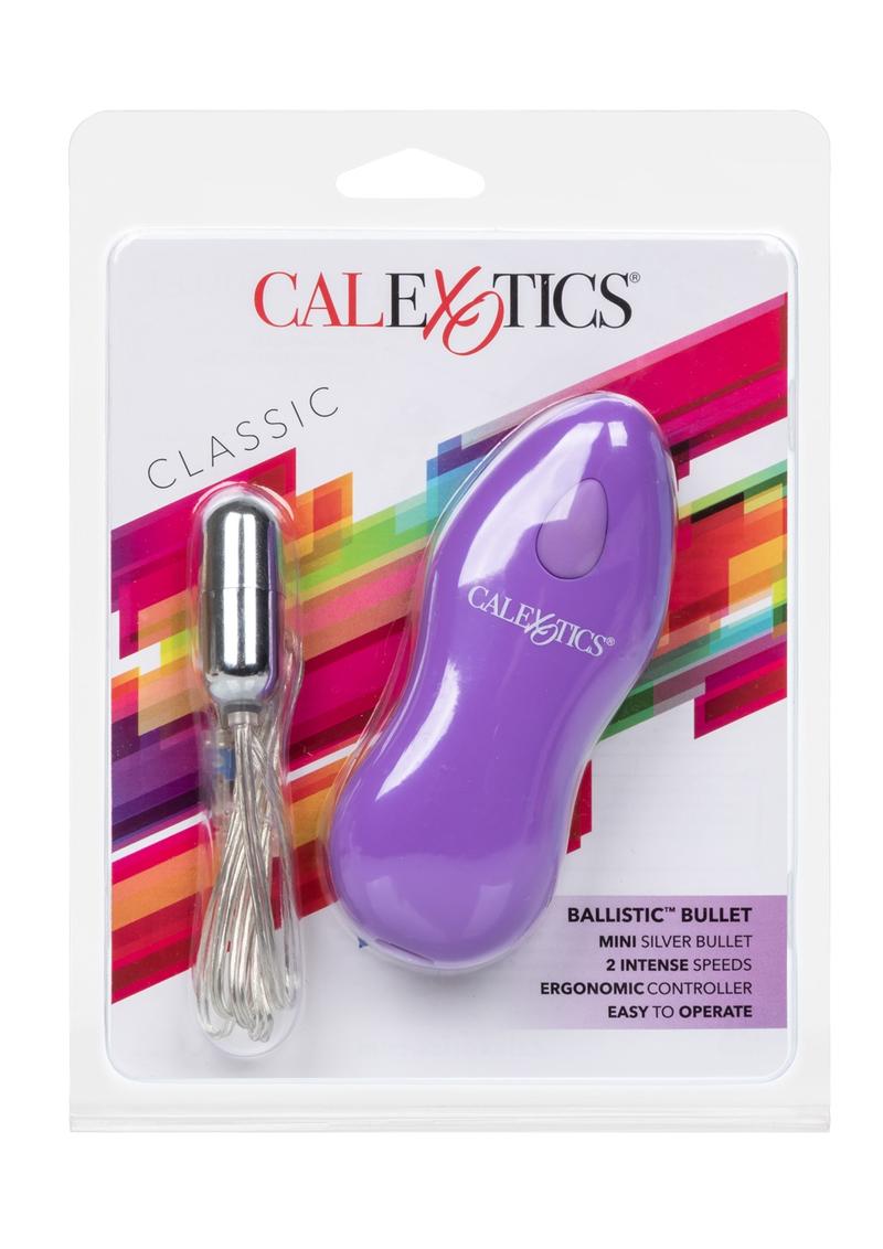 Ballistic Mini Bullet with Wired Remote Control - Purple