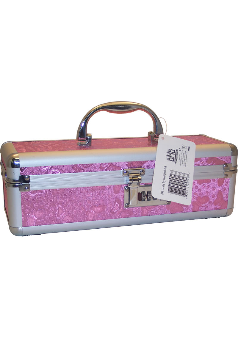 Lockable Vibrator Case - Small - Pink