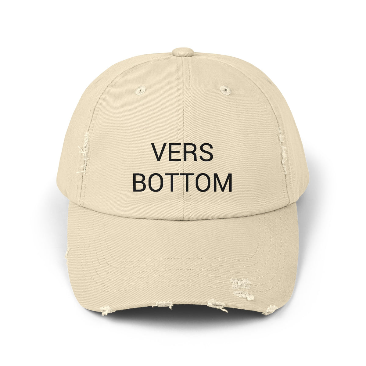 VERS BOTTOM Distressed Cap in 6 colors